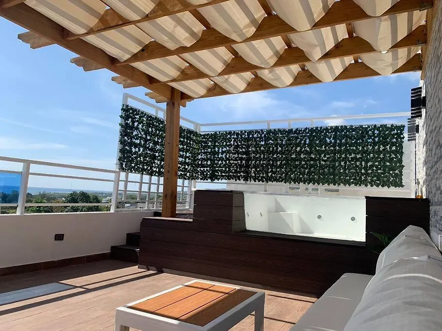 Apart. Bbq, Jacuzzi Y Vista Al Mar, 4Hb/Ac. Apartment Barahona