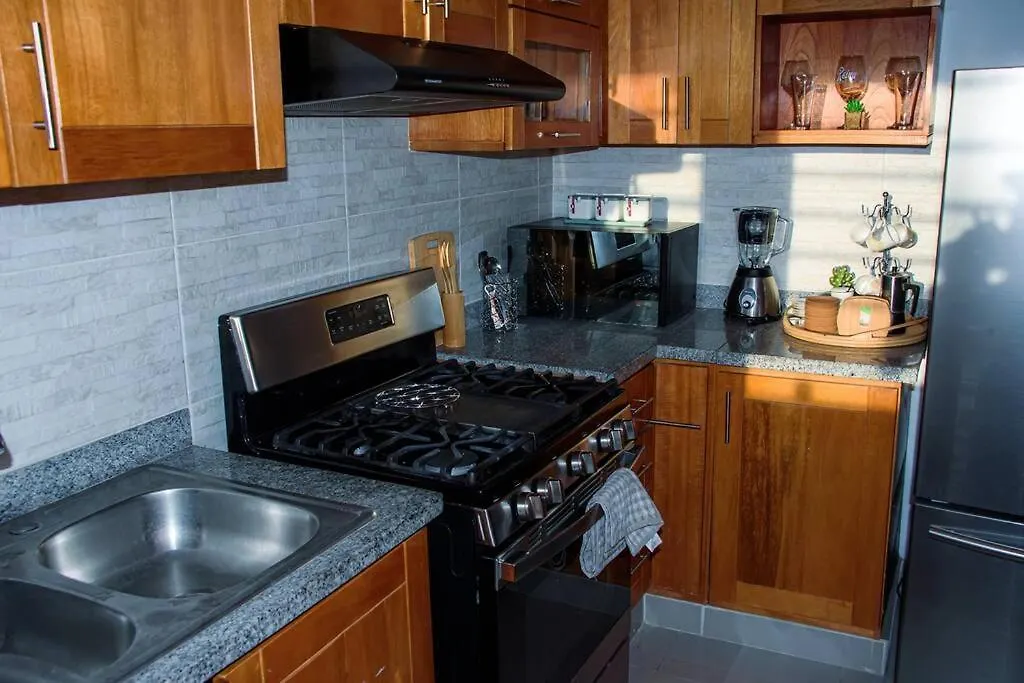 Barahona Apart. Bbq, Jacuzzi Y Vista Al Mar, 4Hb/Ac. 아파트 도미니카 공화국